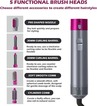 5 in 1 Multifunctional Hair Dryer Styler